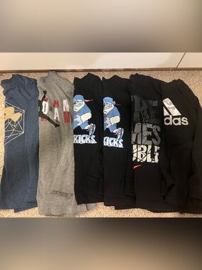 Sports long sleeve shirt bundle